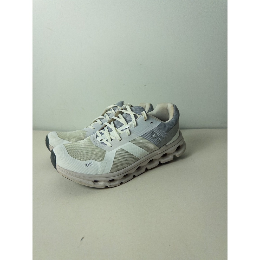 OC On Cloudrunner 2 Running Shoes Frost White Womens US 9 Athletic Running
